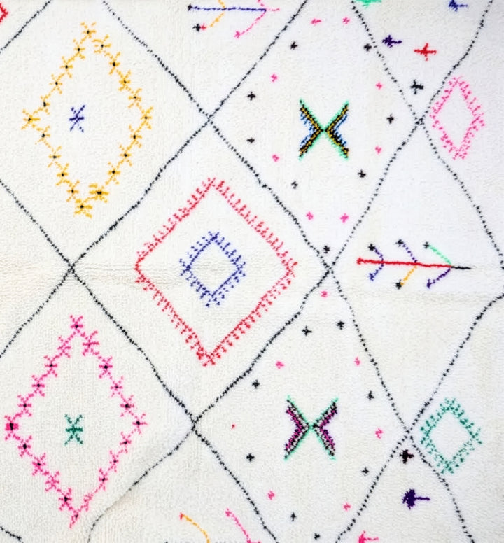 Authentic Custom Beni Ourain Rug | The Atlas Geometric