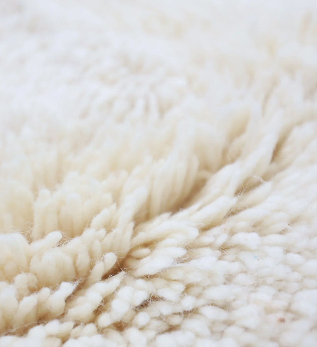 Custom Moroccan Round Rug – Geometric Cream &amp; Black
