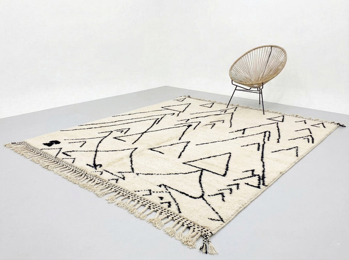 Custom Beni Ourain Rug – The Atlas Peaks Beni Ourain