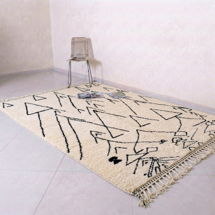 Custom Beni Ourain Rug – The Atlas Peaks Beni Ourain