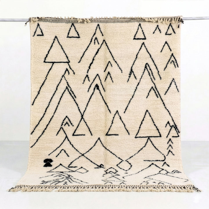Custom Beni Ourain Rug – The Atlas Peaks Beni Ourain