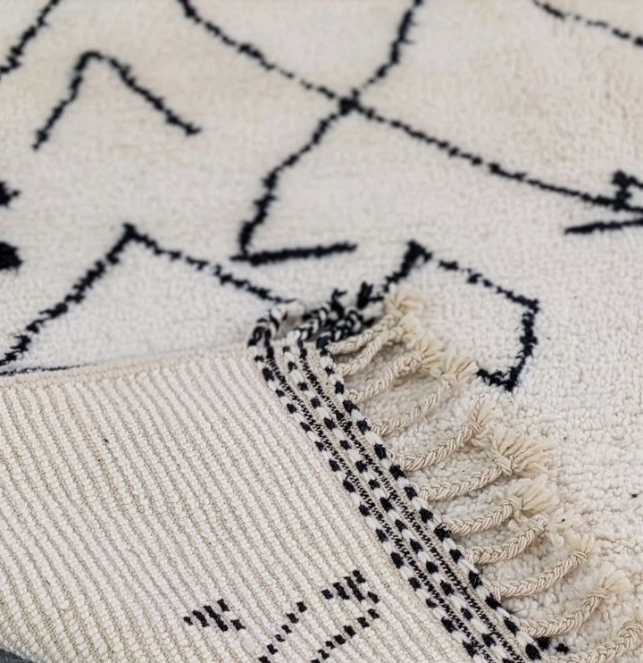 Authentic Custom Beni Ourain Rug– The Atlas Peaks Beni Ourain