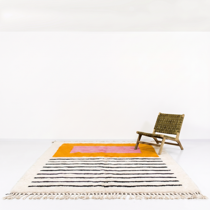 Authentic Custom Beni Ourain Rug | The Atlas Sunrise
