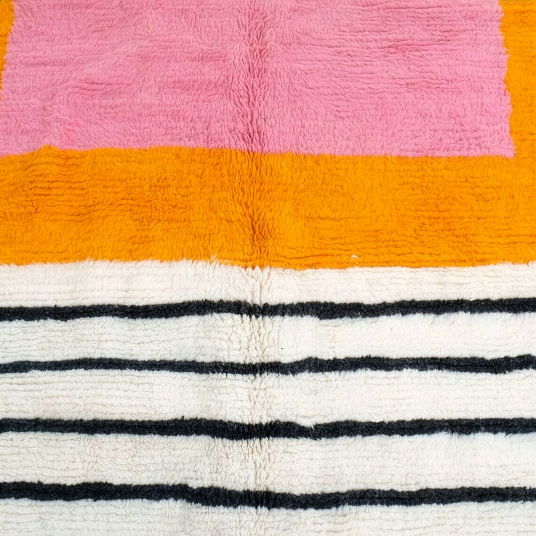 Authentic Custom Beni Ourain Rug | The Atlas Sunrise