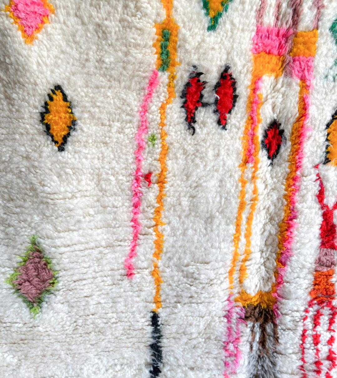 Authentic Custom Azilal Rug | Vibrant Tribal Canvas