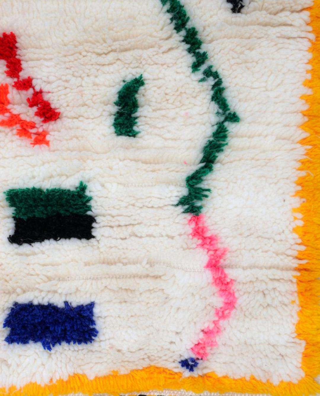 Custom Authentic Azilal Rug - Electric Bohemian Azilal Carpet