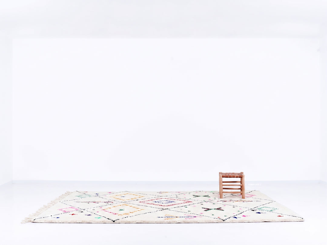 Authentic Custom Beni Ourain Rug | The Atlas Geometric