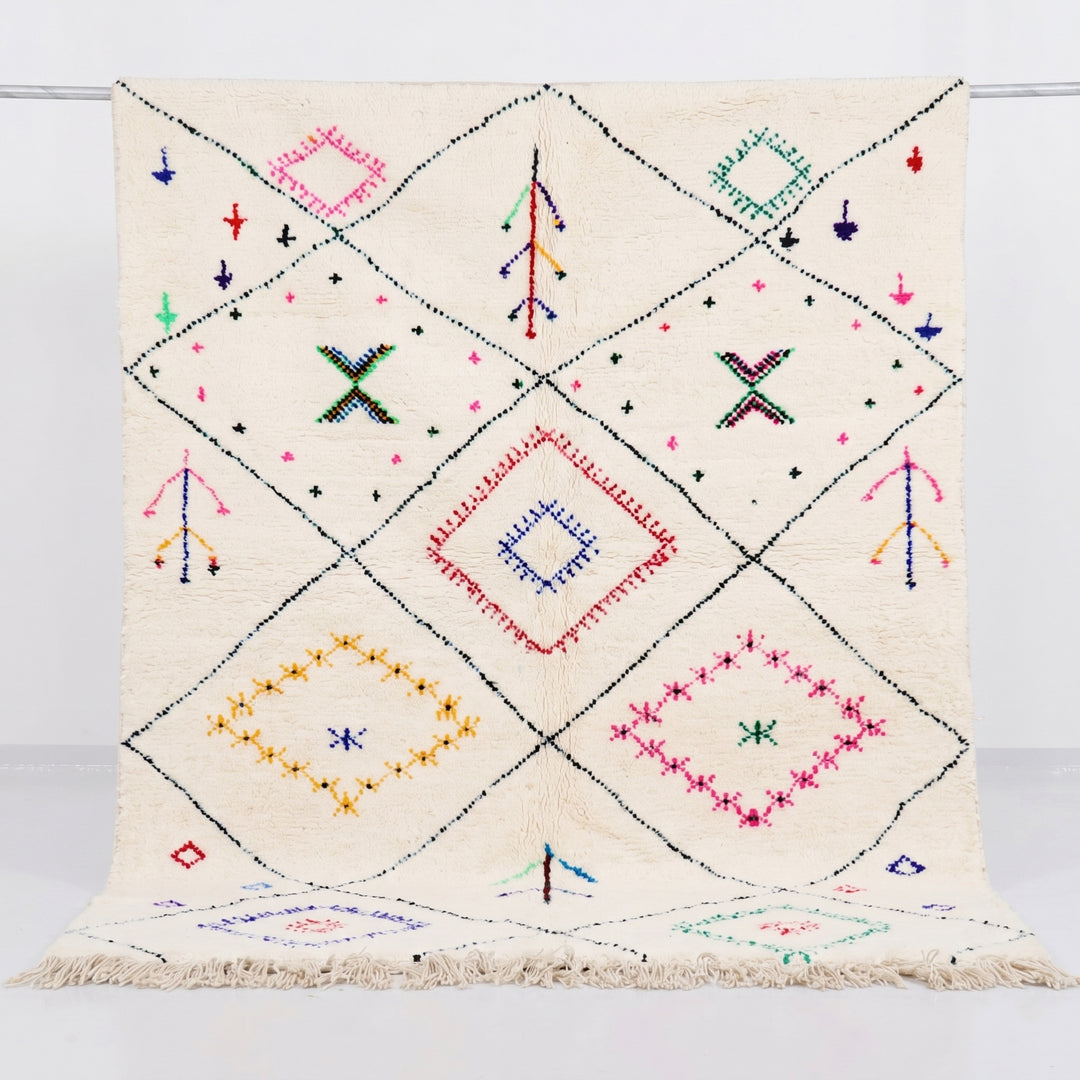 Authentic Custom Beni Ourain Rug | The Atlas Geometric