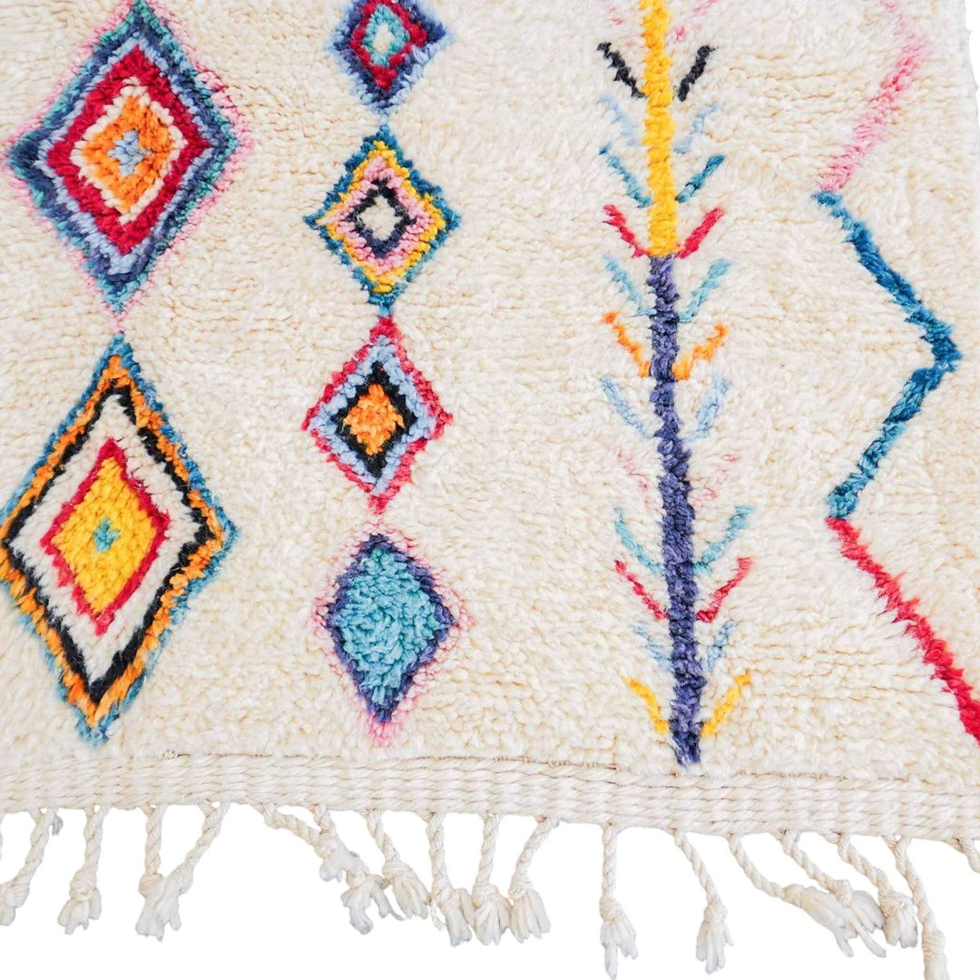Custom Azilal Rug – Colorful Diamond