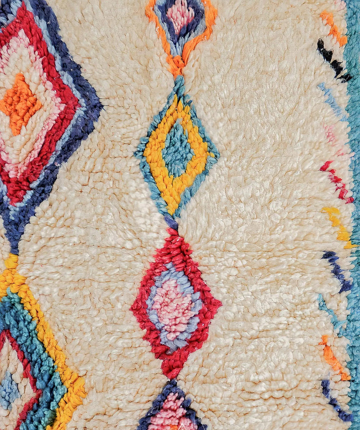 Custom Azilal Rug – Colorful Diamond