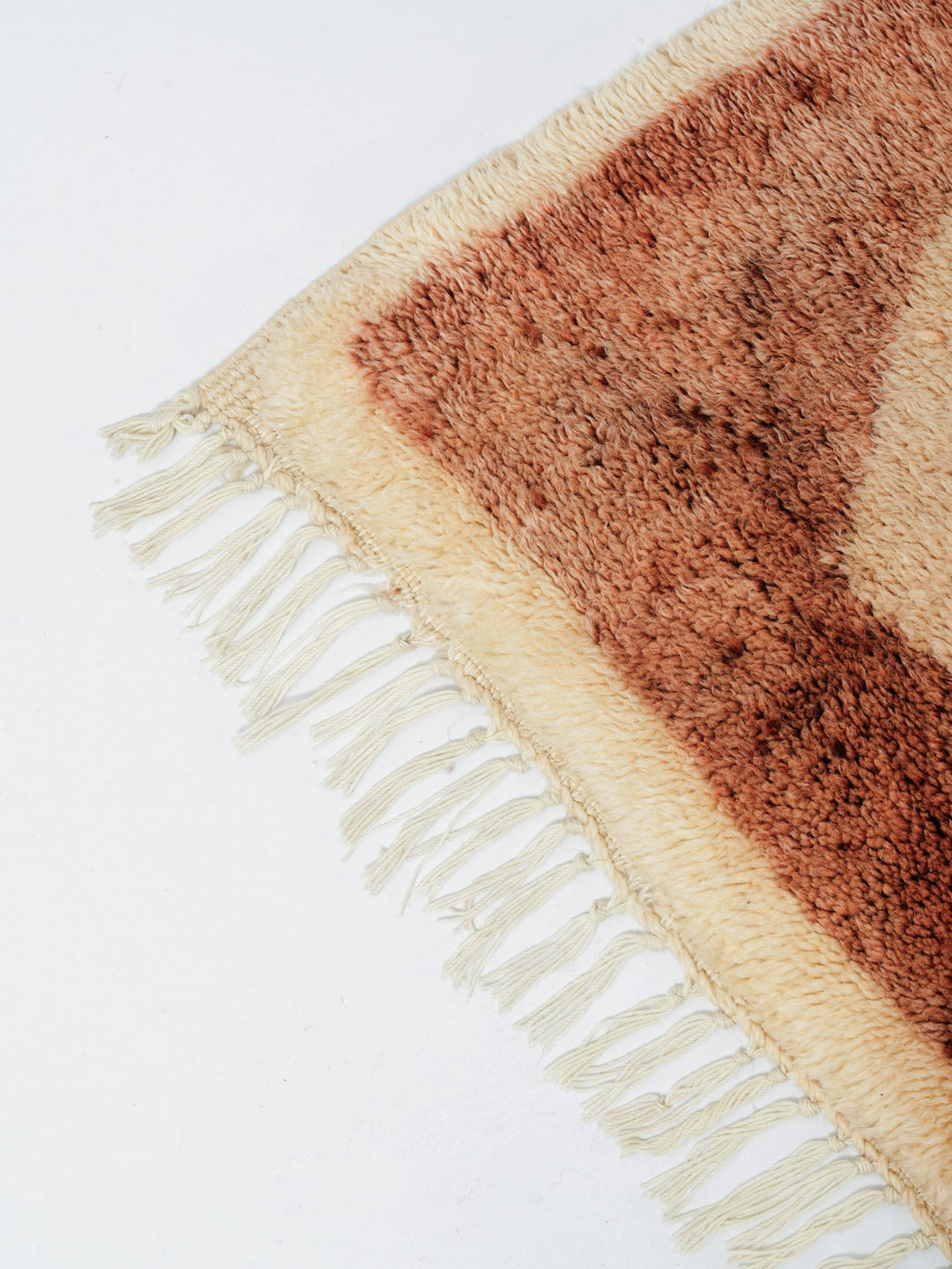 Custom Beni Mrirt Rug | Abstract Sunset Color Block