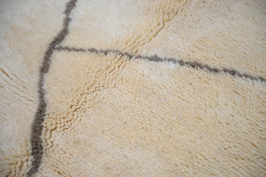 Tapis Beni Mrirt Sur Mesure | Harmonie de Couleurs Terre