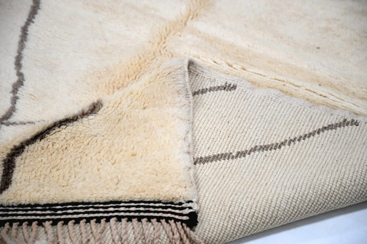 Tapis Beni Mrirt Sur Mesure | Harmonie de Couleurs Terre