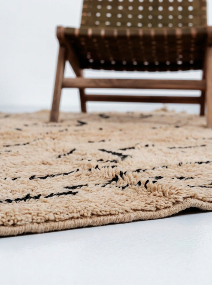 Custom Beni Mrirt Rug | Tribal Treasures Hand-Knotted
