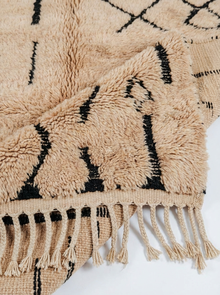 Custom Beni Mrirt Rug | Tribal Treasures Hand-Knotted
