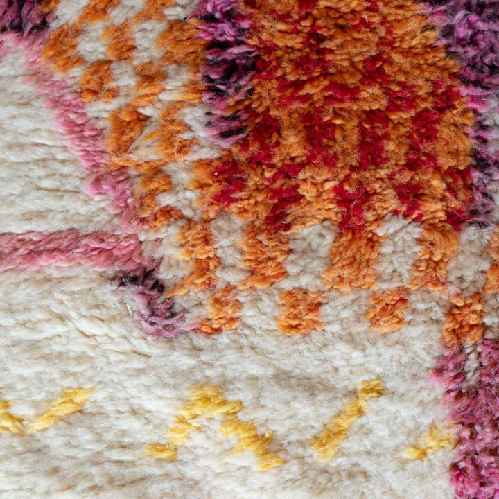 Authentic Custom Beni Ourain Rug | Sahara Sunset Dreams