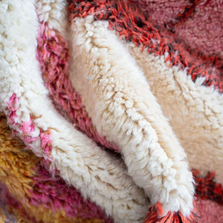 Authentic Custom Beni Ourain Rug | Sahara Sunset Dreams
