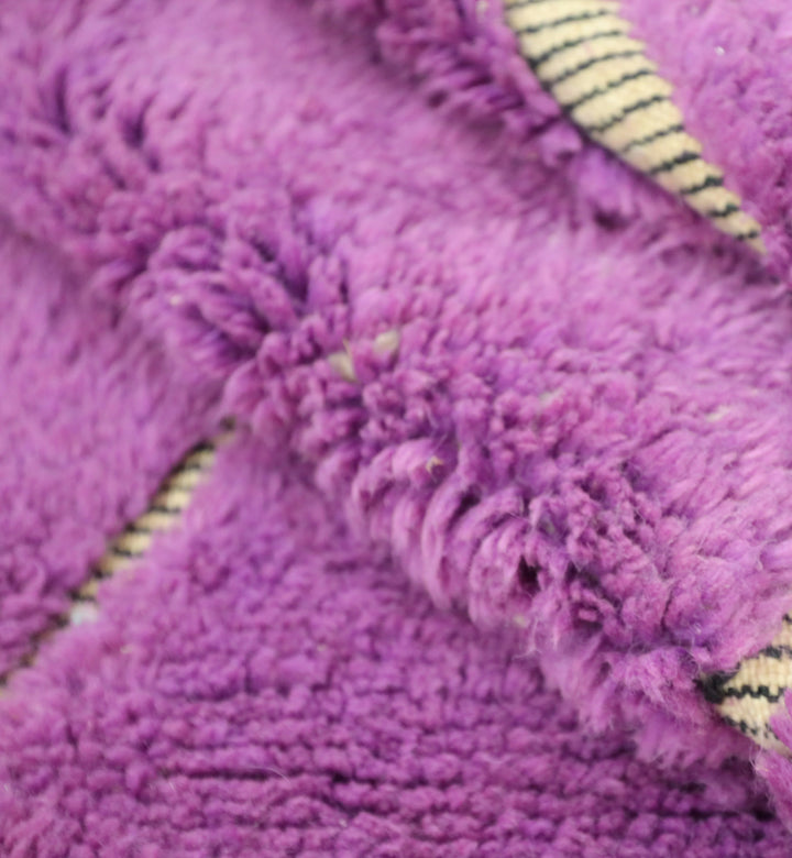 Custom Beni Ourain Rug | Amethyst Purple