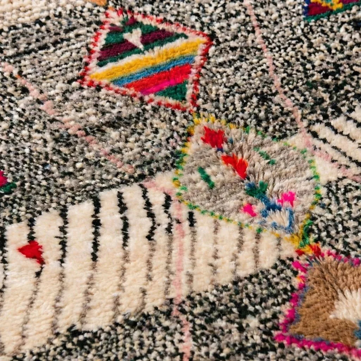 Authentic Custom Beni Ourain Rug | Medina Prism
