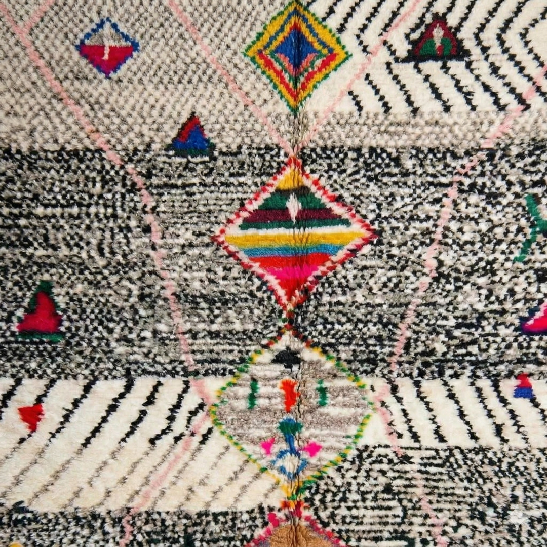 Authentic Custom Beni Ourain Rug | Medina Prism