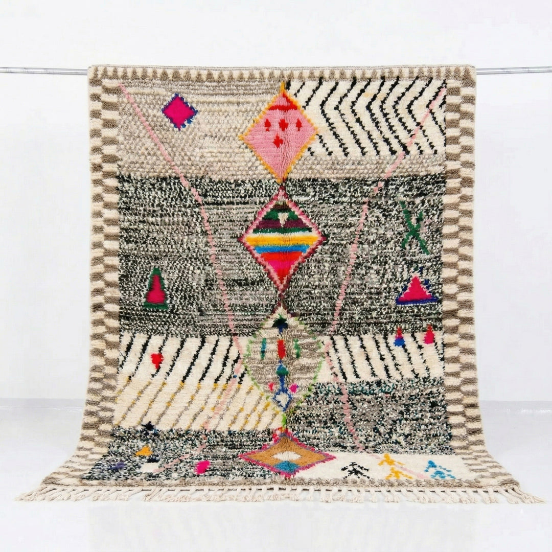 Authentic Custom Beni Ourain Rug | Medina Prism