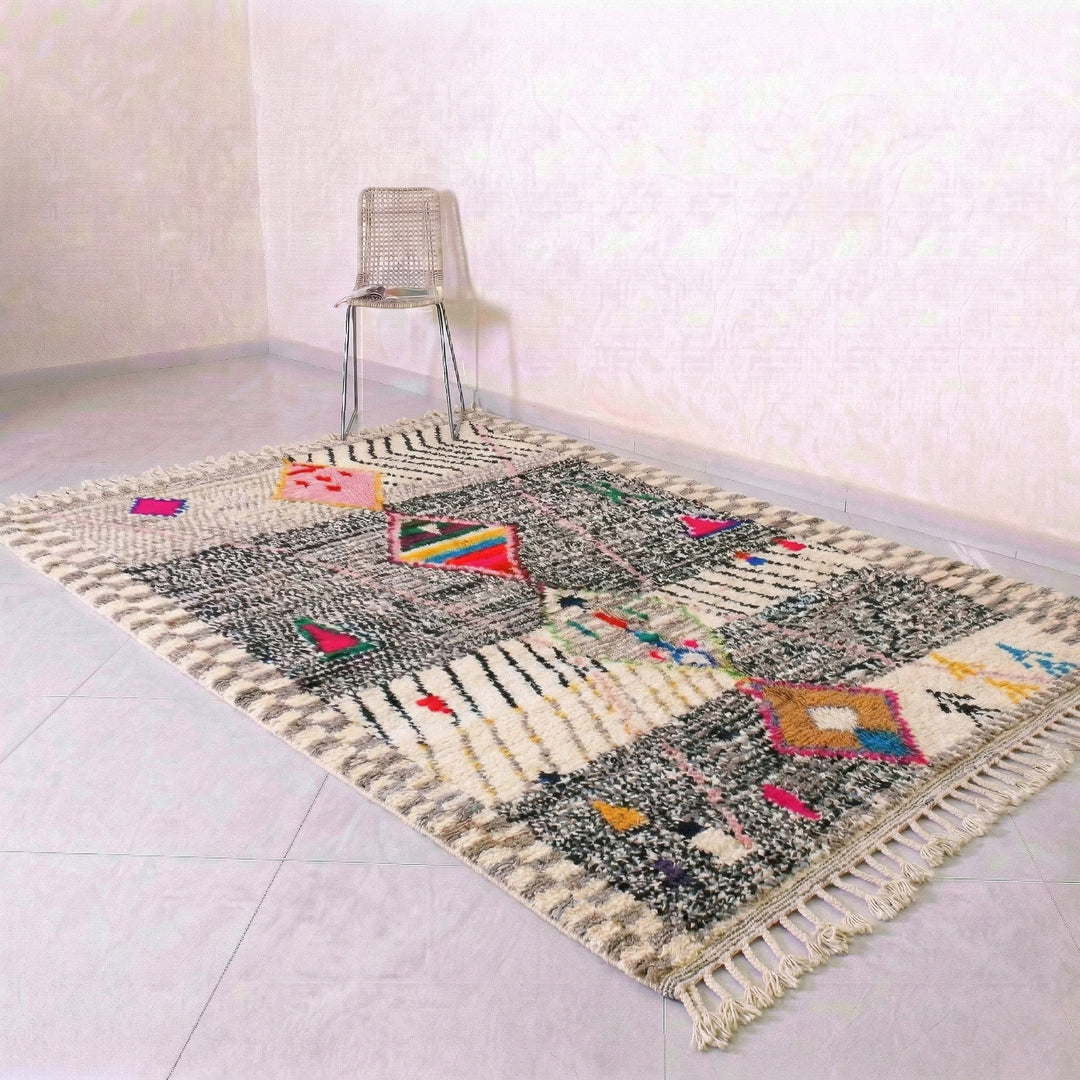 Authentic Custom Beni Ourain Rug | Medina Prism