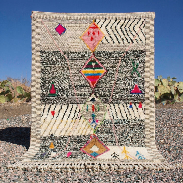 Authentic Custom Beni Ourain Rug | Medina Prism