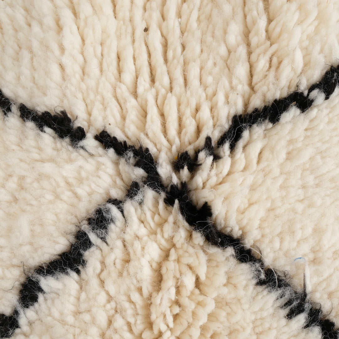 Custom Beni Ourain Rug | Classic Large Diamond Design