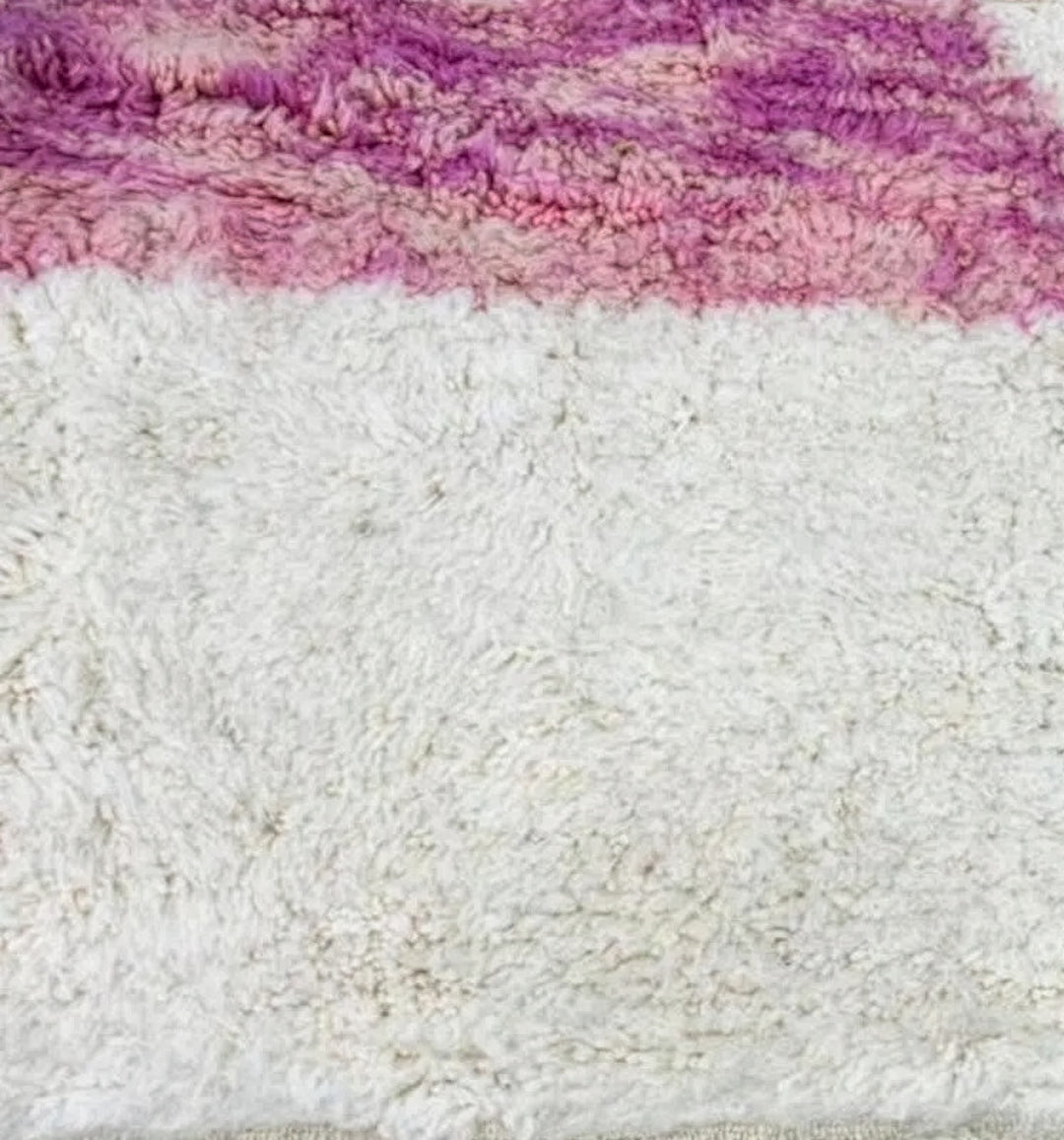 Authentic Custom Beni Ourain Rug | Colorful Modern Geometric Art