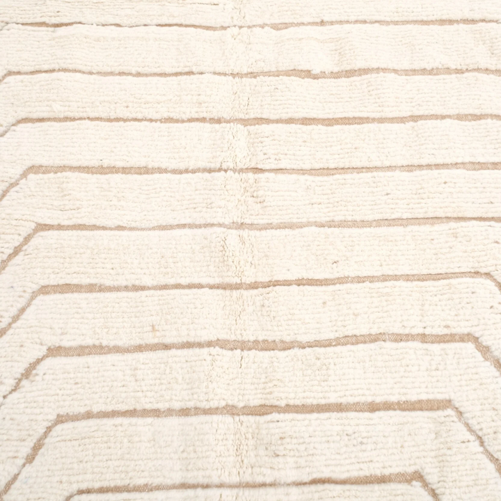 Custom Beni Ourain Rug | Cream &amp; Natural Beige