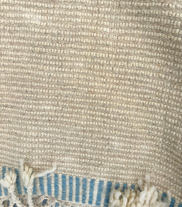 Tapis Beni Ourain personnalisé | Ivoire à motifs géométriques espiègles