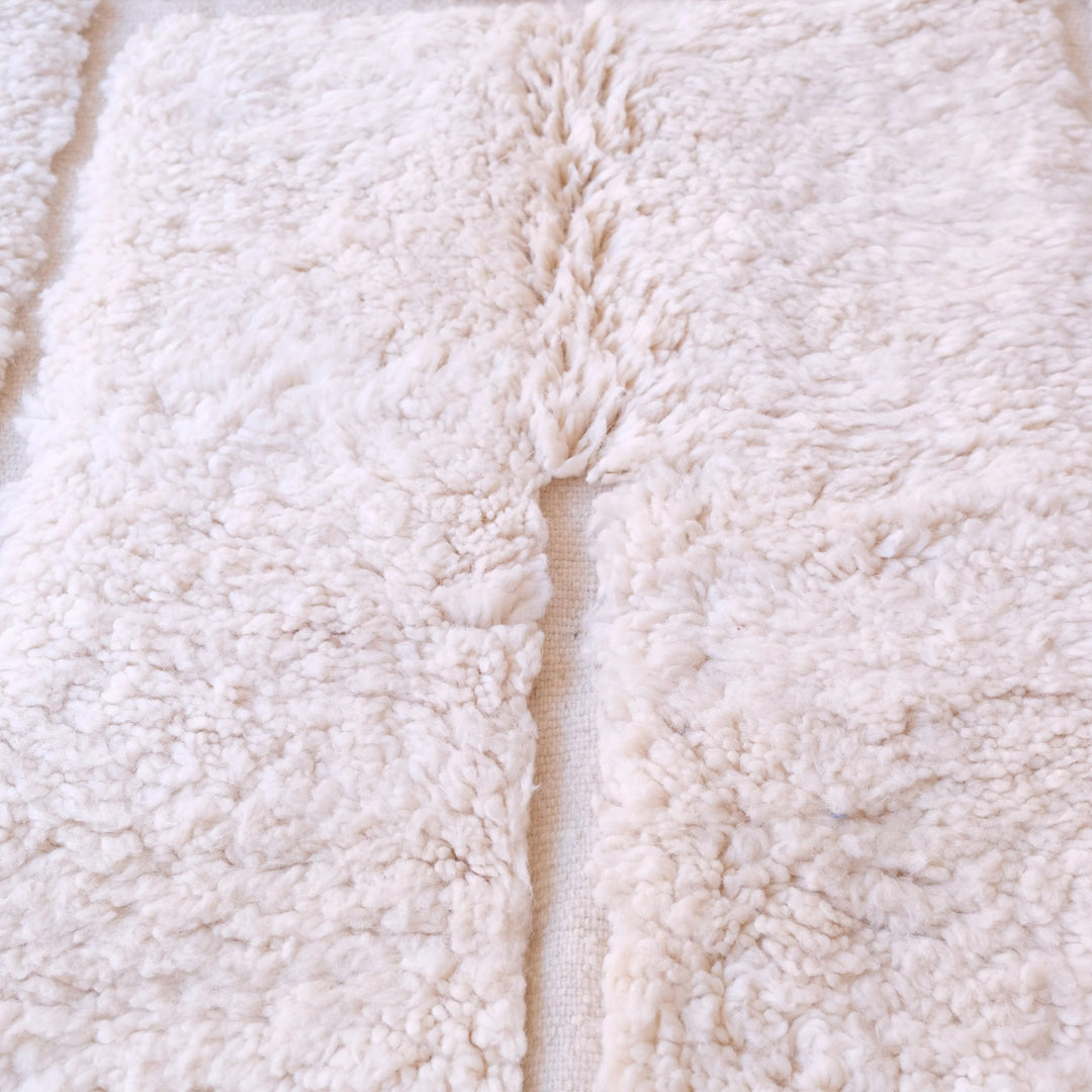 Custom Beni Ourain Rug | Modern Sculpted Minimalist