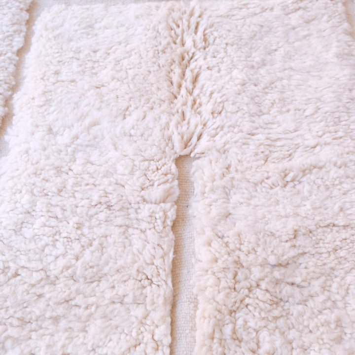 Custom Beni Ourain Rug | Modern Sculpted Minimalist