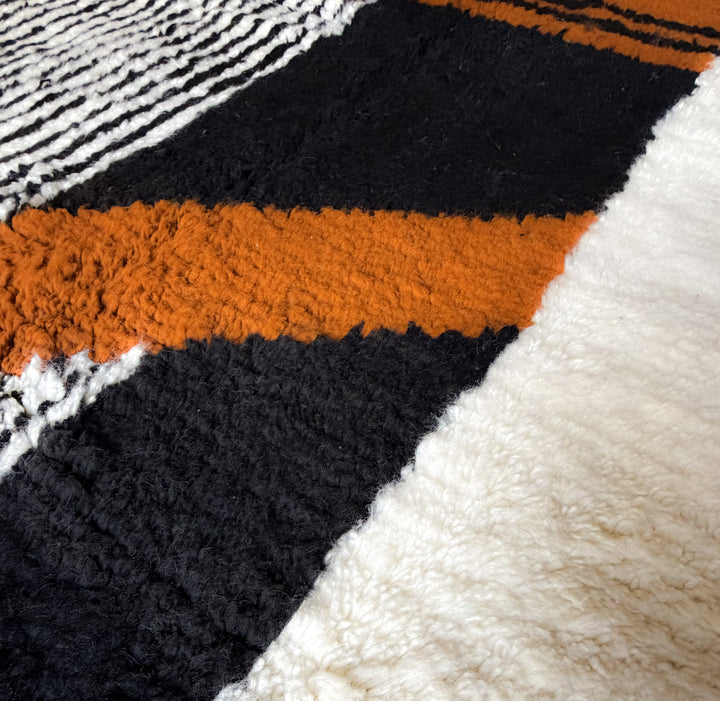 Authentic Custom Beni Ourain Rug | Midnight Deco