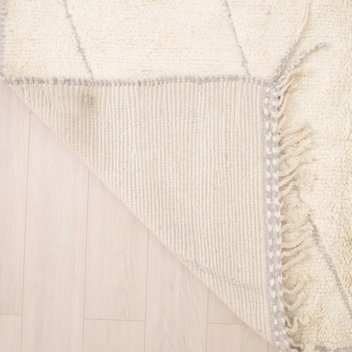 Custom Beni Ourain Rug | Neutral Cream and Subtle Grey