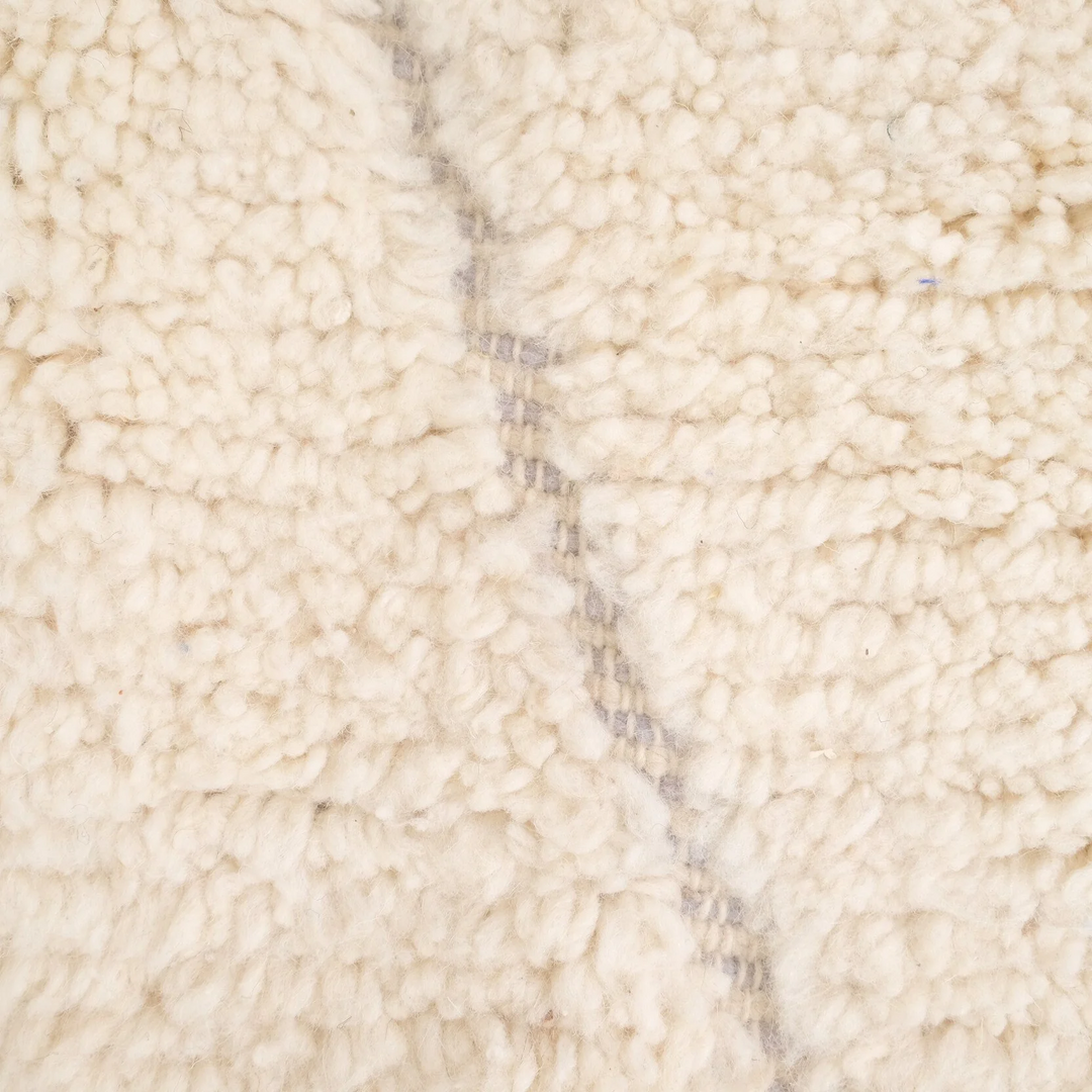 Custom Beni Ourain Rug | Neutral Cream and Subtle Grey
