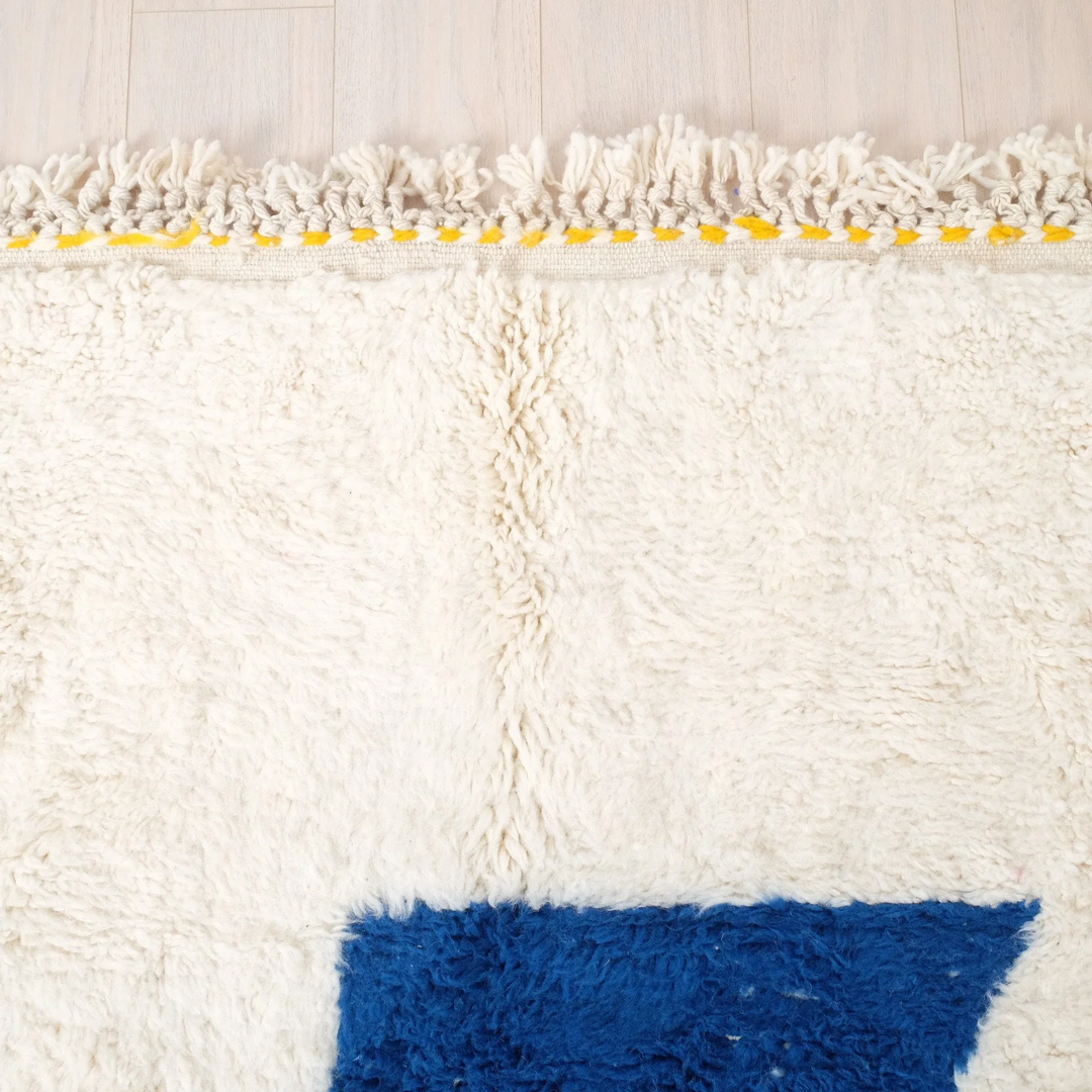 Custom Beni Ourain Rug | Plush Wool Abstract Geometric