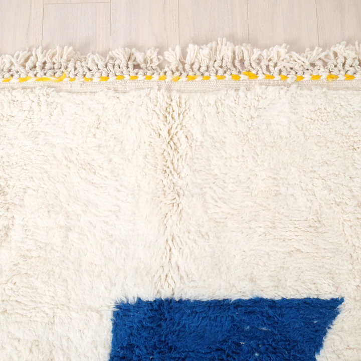 Custom Beni Ourain Rug | Plush Wool Abstract Geometric