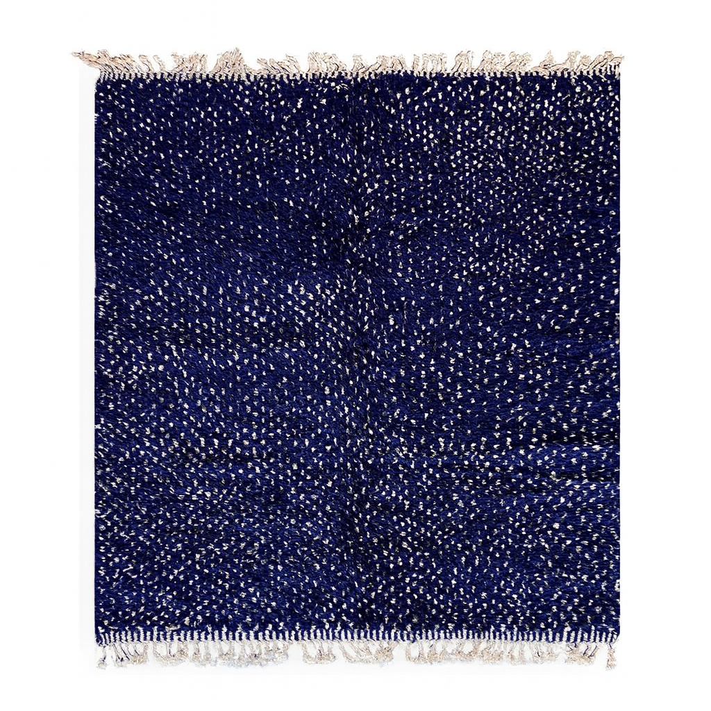 Authentic Custom Beni Ourain Rug – Starry Night