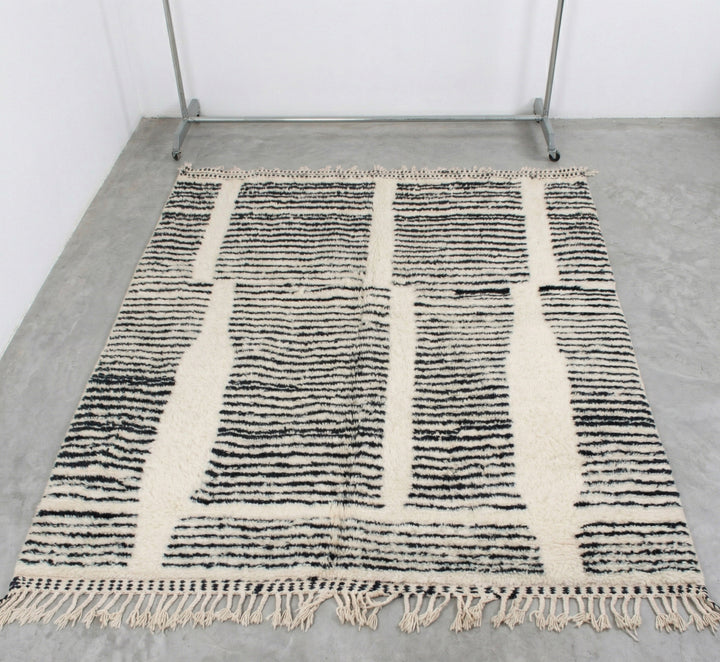 Authentic Custom Beni Ourain Rug | The Abstract Linear