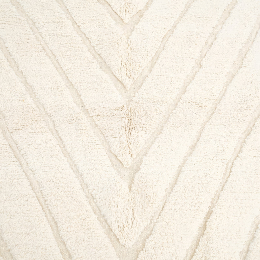 Custom Beni Ourain Rug | The Atlas Carved Chevron