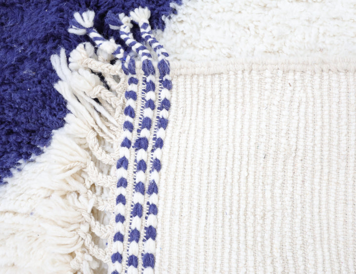 Authentic Custom Beni Ourain Rug | The Bespoke Light Blue