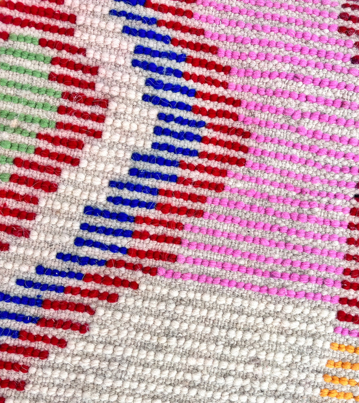 Custom Beni Ourain Rug | The Kaleidoscope Vivid Abstract Motifs