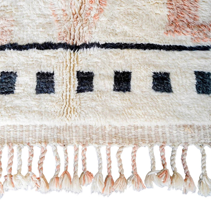Authentic Custom Beni Ourain Rug | The Oracle Abstract Geometric