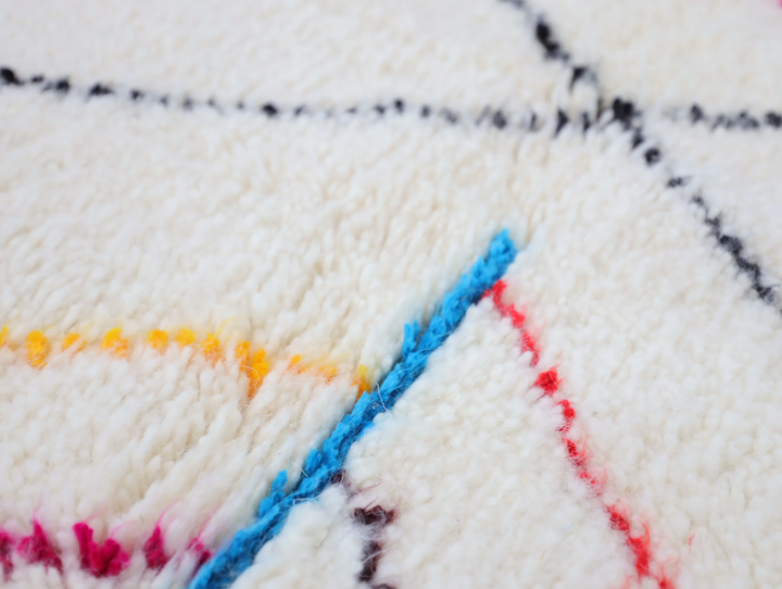 Authentic Custom Beni Ourain Rug | The Playful Geometric Berber