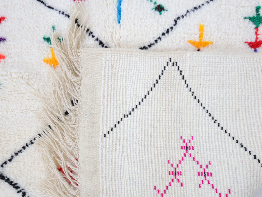 Authentic Custom Beni Ourain Rug | The Playful Geometric Berber