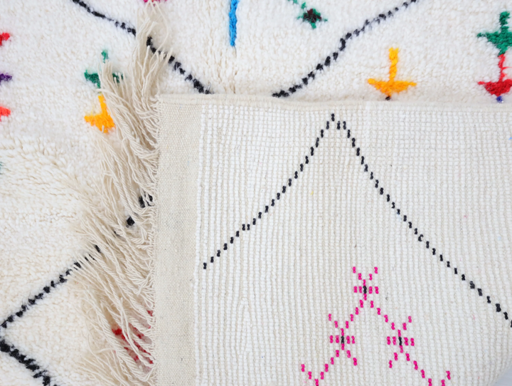 Authentic Custom Beni Ourain Rug | The Playful Geometric Berber