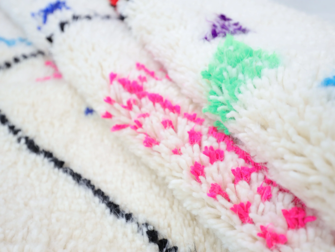 Authentic Custom Beni Ourain Rug | The Playful Geometric Berber