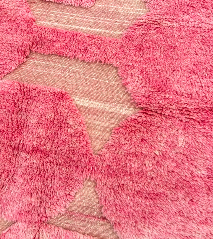Custom Beni Ourain Rug | The Rose Quartz Tufted Rug