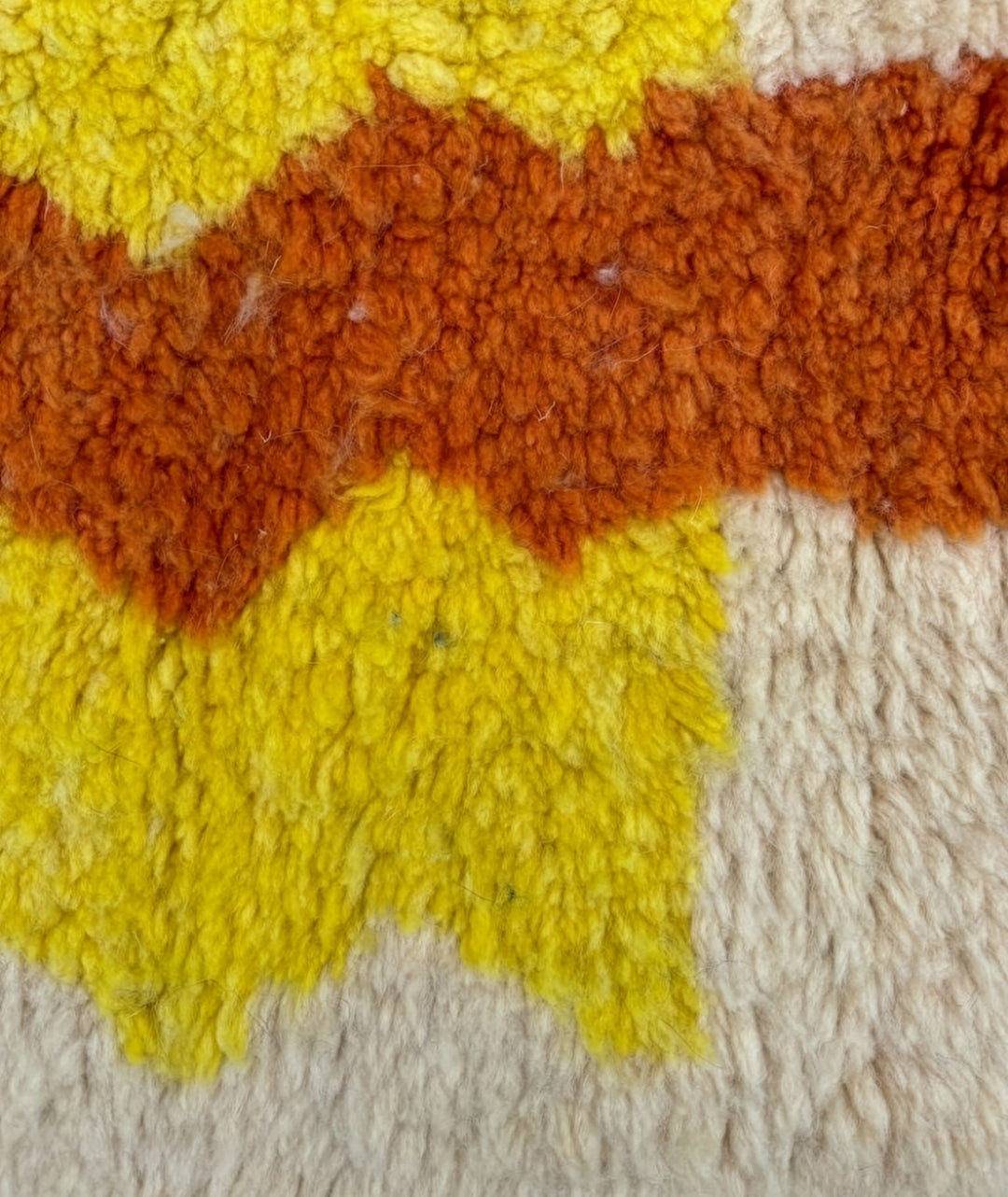 Custom Beni Ourain Rug | Vibrant Geometric Pillars Handwoven Berber